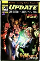 San Diego Comic Con Update 2004-Flash-Hawkman-Black Canary-Green Arrow-VG - £25.14 GBP