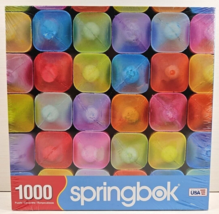 Springbok Collage of Colors 1000 Pc Puzzle Fun Entertainment Family Kid ... - £31.13 GBP