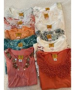 Lot Of 11 Ruby Rd. Tops Size Medium - $57.55 CAD