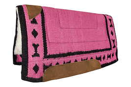 Tabelo Zapotec Design Wool Show Pad with Premium Fleece and Leather Reinforcemen - $115.95