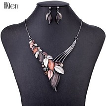 MS1504615 Fashion Jewelry Sets Hight Quality 5 Colors Necklace Sets For Women Je - £19.33 GBP