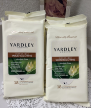 (4) Disposable Washcloths 18/Pk by Yardley London 12 x 8” Long = Total 72 - £11.95 GBP