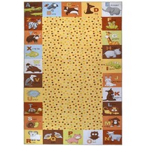 Jellybean PR-JDM001E 5 x 7 ft. Alphabet Animals Indoor Area Rug - £139.16 GBP