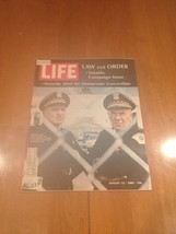 LIFE Magazine Law and Order August 23 1968 Security for Democratic Convention - £7.70 GBP