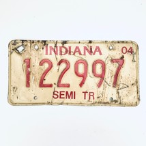 2004 United States Indiana Base Semi Trailer License Plate 122997 - $225.96 MXN
