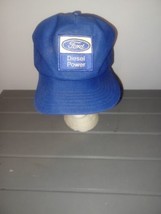 Vintage Ford Diesel Power Patch Trucker Snapback Hat Cap - £75.28 GBP