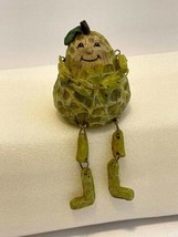 Vintage Anthropomorphic Fruit Shelf Sitter Pear Collections Etc. Figurine Décor - £12.39 GBP