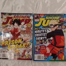 Collection of 2 Shonen Jump Manga Magazines 2010 #5 &amp; #8 (No Cards Included) - £18.99 GBP