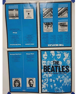 VTG The Beatles On Capitol Records And Tapes! Original PROMO POSTER Neve... - $349.95 MXN