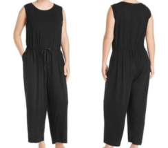 Eileen Fisher Worn Once  Organic cotton spandex blend  Jumpsuit Women si... - $95.04