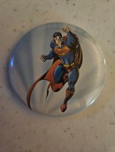 Superman Round Fridge Magnet - $1.50