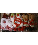 Sleetly  plush Holiday Hanging  ornaments 7.5 Inch  6 Count  NEW IN PACKAGE - $23.08 CAD