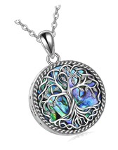 Tree of Life Urn Necklace for Ashes for Women Sterling - £114.21 GBP