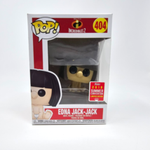 Funko Pop Incredibles 2 Edna Jack-Jack #404 2018 SDCC Summer With Protector - £8.73 GBP