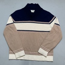 Vintage Lord Jeff Sweater USA Dupont Orlon Acrylic Pullover Sz M - Blue ... - $24.74