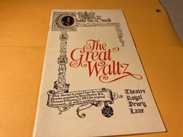 Vtg 1970&#39;s Charles the Second The Great Waltz Theatre Royal Drury Lane Program - £11.72 GBP