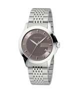 Gucci YA126406 Men's G-TIMELESS Silver-Tone Quartz Watch - $499.99
