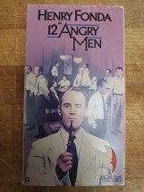 12 Angry Men VHS 1990 Henry Fonda MGM Home Video Not Rated United Artists - £3.88 GBP