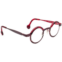 Theo Women&#39;s Eyeglasses Tag 311 Aubergine&amp;Burgundy Round Frame 38[]22 140 - £639.35 GBP