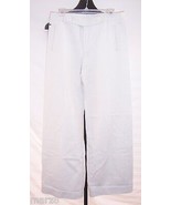 NWT Lacoste Ivory Cotton Wide Leg Pants Misses Size 40 (8) - $29.69