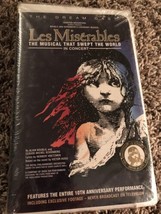 NEW - Les Miserables Dream Cast (Case Damaged) VHS Video - £3.73 GBP