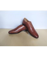 Reiss Mead Lace-Up Leather Oxford Shoes GLOBAL SHIPPING T 0616 - $3,179.15 MXN