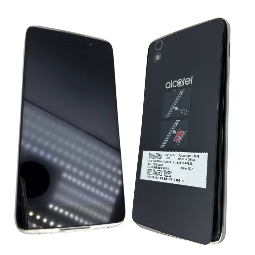 Alcatel Idol 4 6055U 4G LTE 5.2” HD Android Smartphone 16GB 13MP Locked ... - $14.40