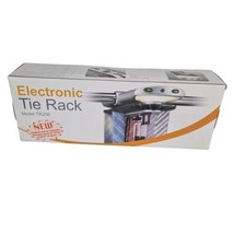  Electronic Rotating Tie Rack TR200 Holds 70 Ties Neg Ionizer/Light Buil... - £31.87 GBP