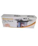  Electronic Rotating Tie Rack TR200 Holds 70 Ties Neg Ionizer/Light Buil... - £31.60 GBP