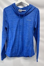 Columbia Pullover Long Sleeve Hoodie Athletic Hiking Top Jacket Blue M - $19.77