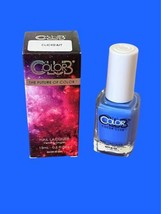 Color Club Nail Lacquer CLICKBAIT  1303 15ml/0.5 Oz Medium Blue Glossy NIB - £6.30 GBP