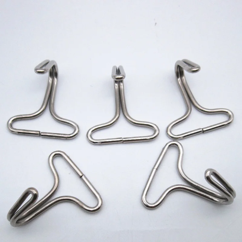 10PCS Auto Seat Cover Metal Fastener for Car Seat Accessories Plum Plate... - $10.19