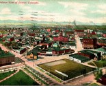 Vtg 1911 Postcard Denver Colorado CO Birdseye View Of Denver - $14.40