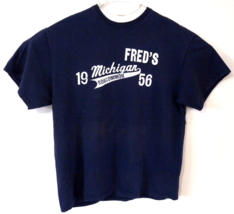 Delta Pro Weight Fred&#39;s of Roscommon Bar Michigan Blue S/S T Shirt  Mens... - £10.06 GBP