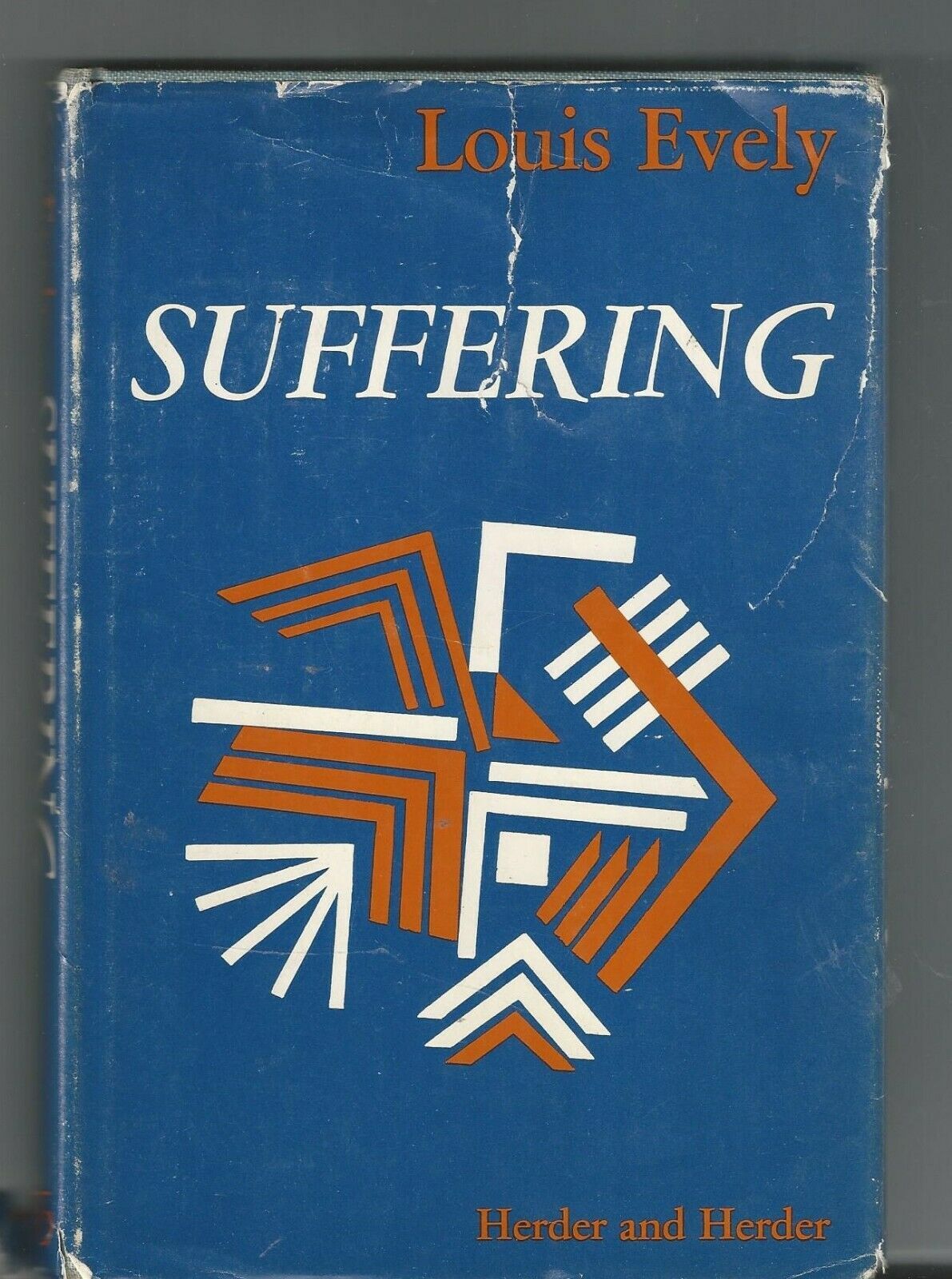 SUFFERING By Louis Evely 1967 1st Edition Hardcover Christ Catholic Chri... - $24.99