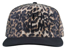 Another Enemy Unisex Safari Estampado Leopardo Ajustable Gorra Béisbol Nwt - $391.57 MXN