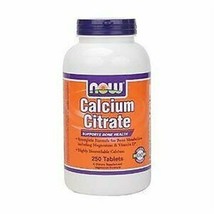 Now Foods: Calcium Citrate Support Bone Health, 250 tabs - £29.65 GBP