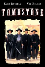 1993 Tombstone Movie Poster Print Wyatt Earp Doc Holliday Val Kilmer Rus... - $7.08