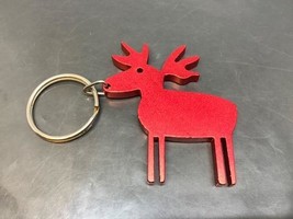 Canada Wildlife Souvenir Keyring Moose Keychain Bottle Opener Porte-Clés Orignal - £5.77 GBP
