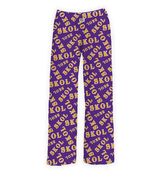 BRIEF INSANITY Lounge Pajama Pants SKOL Print Purple & Gold Size S - $354.60 MXN BRIEF INSANITY Lounge Pajama Pants SKOL Print Purple & Gold Size S - $354.60 MXN