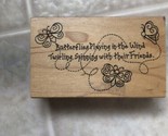 Rubber Stamp &quot;Butterflies Playing in the Wind&quot;,by Great Impressions New ... - $9.49
