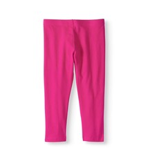 Wonder Nation Girls Tough Cotton Capri Leggings Size X-Small (4-5) Pink NEW - £7.84 GBP