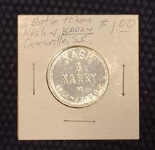 Vintage Kash &amp; Karry 6 Bottle Deposit Token UNC - from Greenville South ... - £4.97 GBP