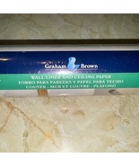 Graham Brown Wall Liner And Ceiling Paper #85013 TEXTURED WALLPAPER England - $11.88