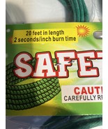 Lot of 5 packages safely link , cannon fuse green 100 feet free shipping  - $68.95