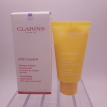 Clarins SOS Comfort Nourishing Balm Mask With Wild Mango Butter 2.3oz - $16.82