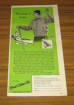 1948 Vintage Ad Buck Skein Joe Weatherproof Jackets New York City - £7.39 GBP