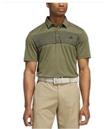Adidas Mens Polo Green Shirt Golf Stretch Moisture Wicking Short Sleeves - $62.41 CAD