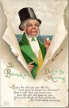 Ellen Clapsaddle St Patrick&#39;s Day Old Man Day in the Morning 1912 Postcard W9 - $19.95