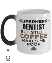 Dentist Coffee Mug - Unique 11 oz Color Changing Cup For Friends Office  - £11.94 GBP